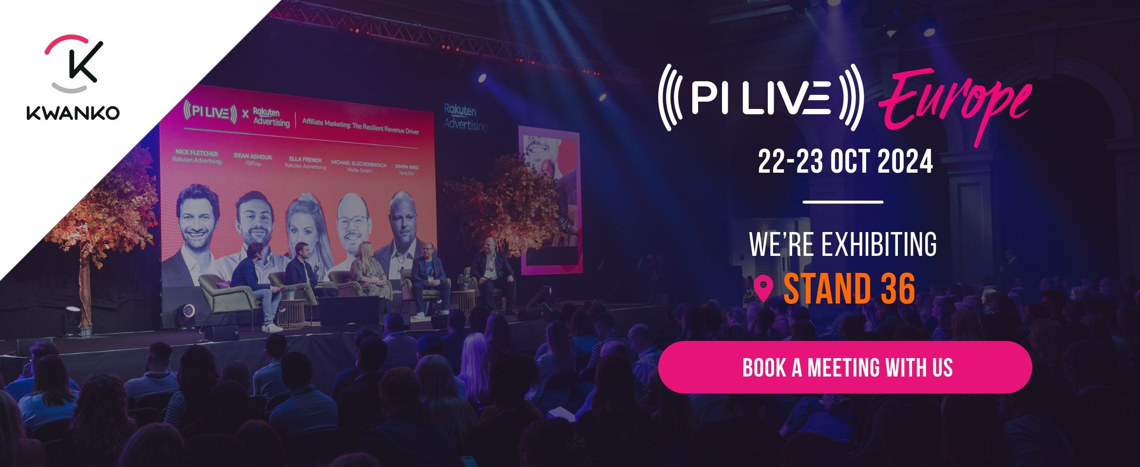 Meet the Kwanko team at PI LIVE 2024 and boost your online business