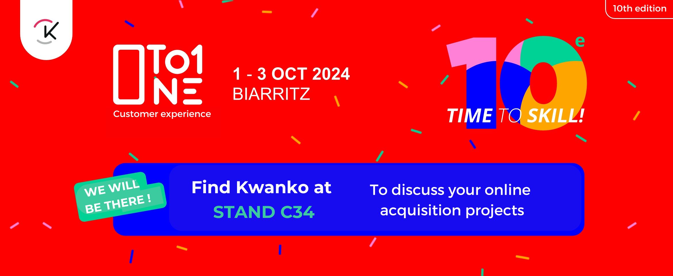 Kwanko present for a new edition of the One to One Customer Experience Biarritz 2024